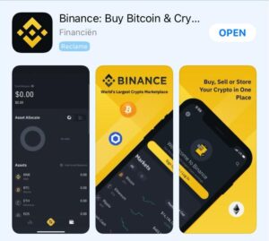 Binance App crypto handelen app