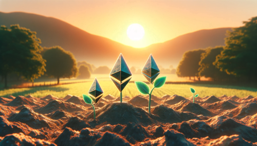 Ethereum boompjes in Nederland symbool voor staking