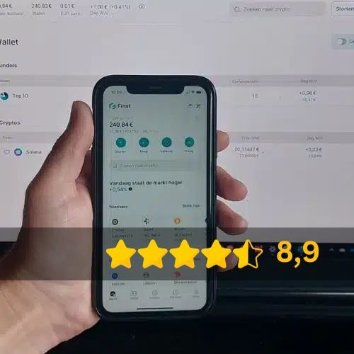 Finst app en desktop website + review cijfer door Frank Kruit is 8,9